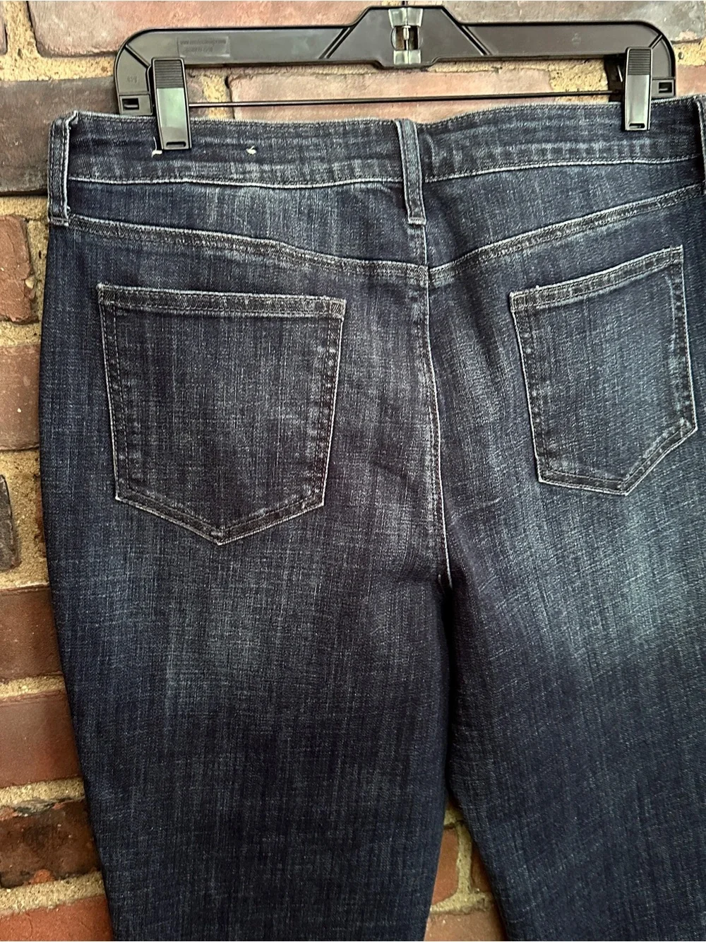 Chicos So Slimming Girlfriend Ankle Jeans Beads Sz 2P (34 X 25) 11” high rise - Picture 6 of 6